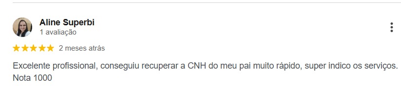 Avaliação de cliente 2